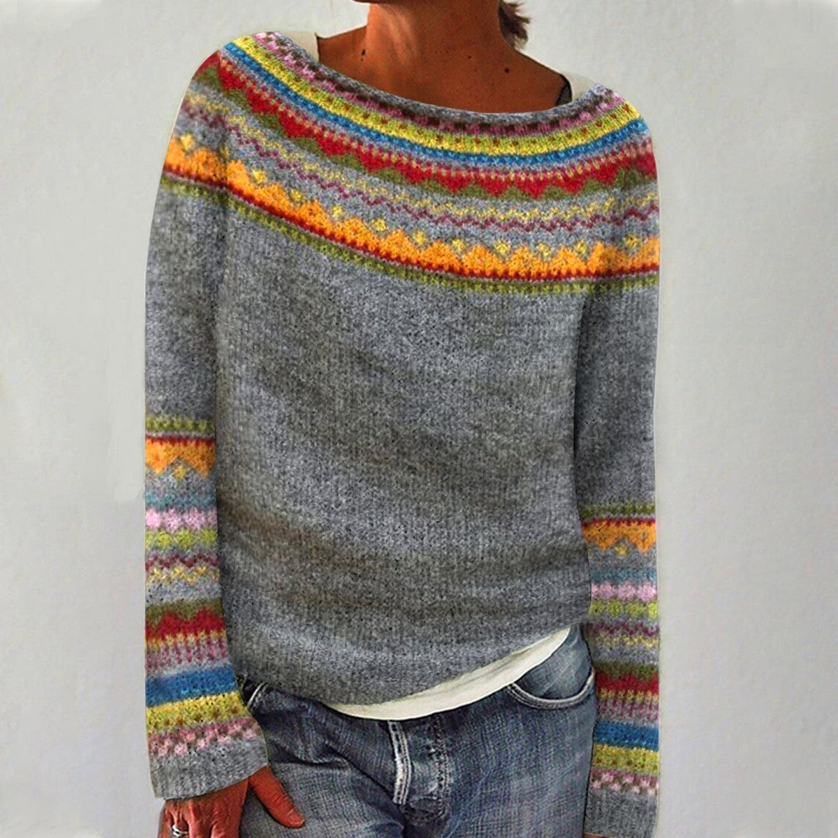 EMMA™ |  Retro Sweater