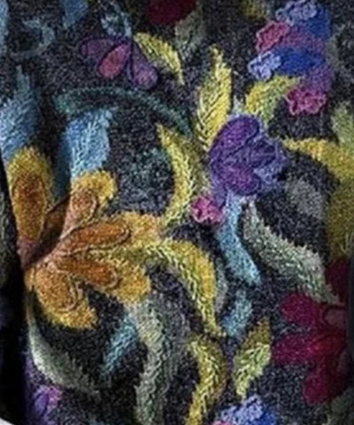 Anneke™ | Trendy Bloemen Trui